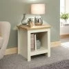 GFW Lancaster Side Table With Shelf