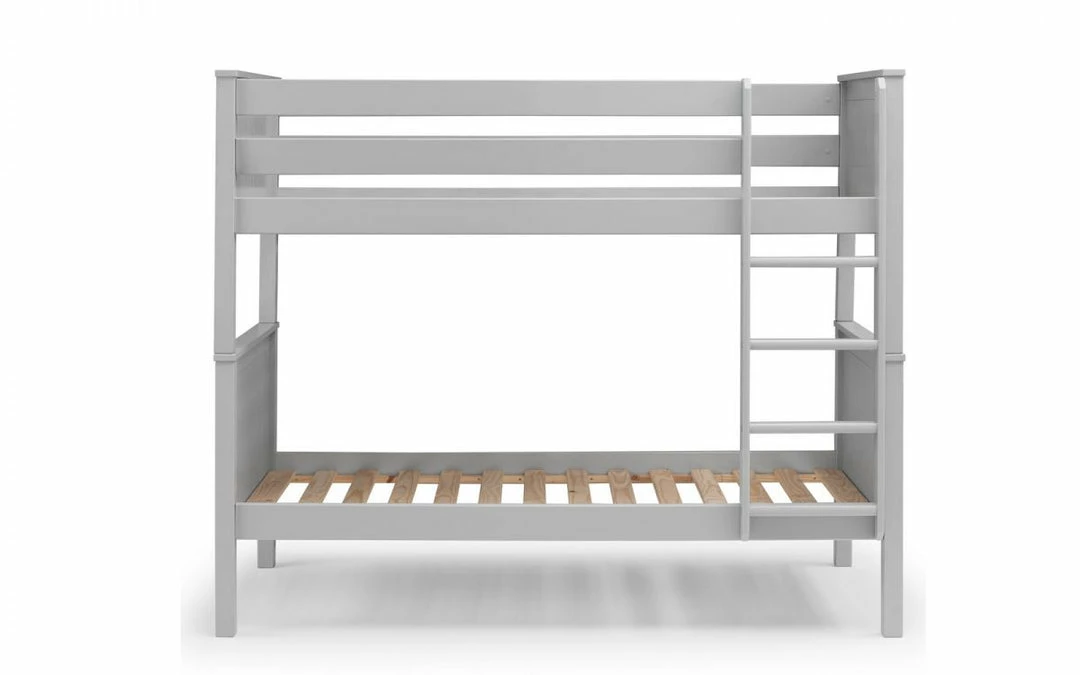 Beds Julian Bowen Maine Bunk Bed Dove Grey
