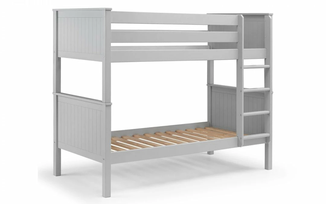 Beds Julian Bowen Maine Bunk Bed Dove Grey
