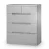 Julian Bowen Manhattan 3 + 2 Drawer Chest Grey Baths