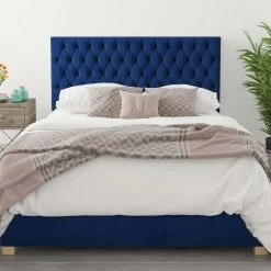 Better Bed Company Beds Better Nighty Night Blue Ottoman Bed