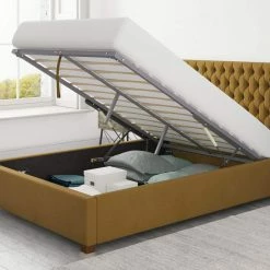 Better Bed Company Better Nighty Night Yellow Ottoman Bed Beds