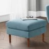 Julian Bowen Monza Ottoman Blue
