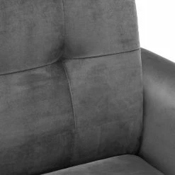 Julian Bowen Monza Chair Grey Velvet