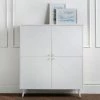 Julian Bowen Moritz 4 Door Cabinet White
