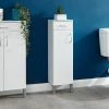 Bath Accessories GFW Moritz One Door One Drawer Cabinet