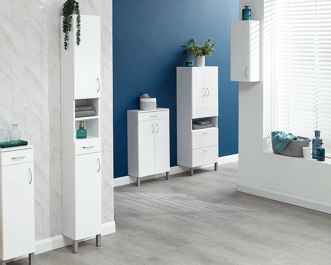 GFW Moritz Tall Cabinet Bath Accessories