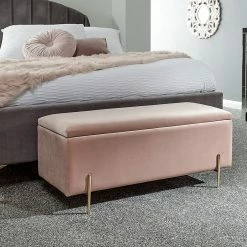 GFW Mystica Ottoman Storage Bench GFW Furniture