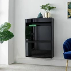 Free Standing Baths GFW Galicia Wall Hanging Two Tier Shoe Cabinet
