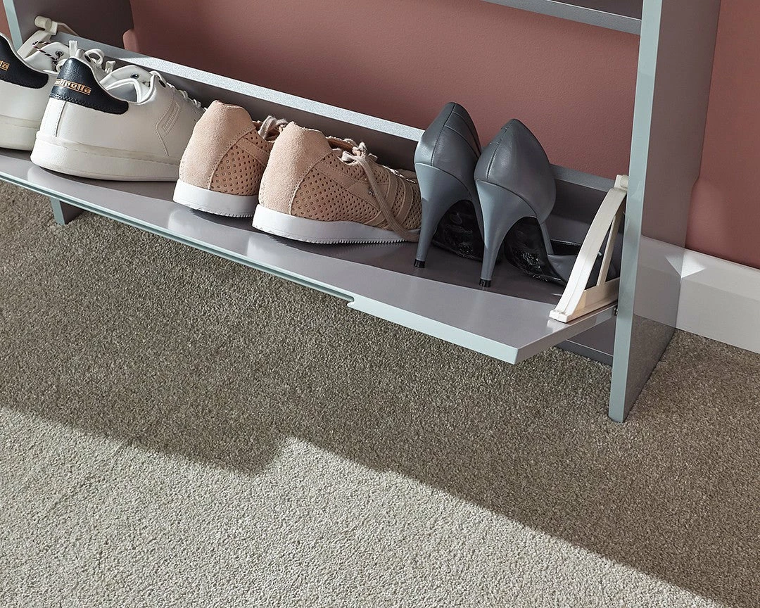 GFW Narrow High Gloss Shoe Cabinet GFW Furniture