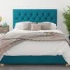 Better Bed Company Better Finchen Teal Green Ottoman Bed Beds