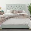 Better Bed Company Beds Better Finchen Green Ottoman Bed