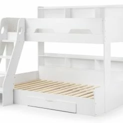 Julian Bowen Orion Triple Bunk White Bunk Beds