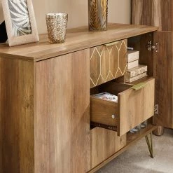 GFW Furniture GFW Orleans 2 Door 3 Drawer Cabinet