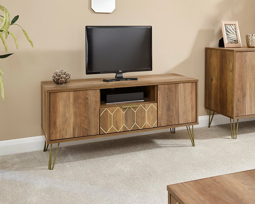 GFW Furniture GFW Orleans 1 Drawer TV Stand