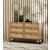 Julian Bowen Padstow 6 Drawer Chest - Oak