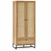 Julian Bowen Padstow Wardrobe - Oak