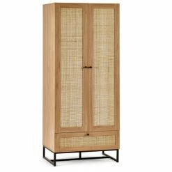 Julian Bowen Padstow Wardrobe - Oak
