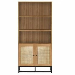 Julian Bowen Padstow Tall Bookcase - Oak
