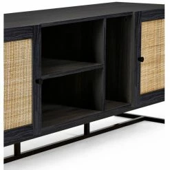 Julian Bowen Padstow TV Unit - Black