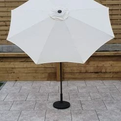 Baths Signature Weave Parasol 3m Beige