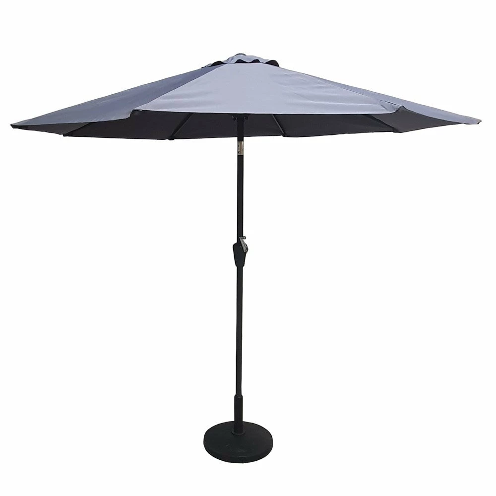 Signature Weave Parasol 3m Grey