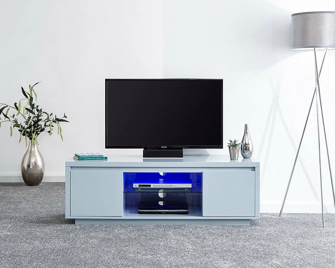 GFW Furniture GFW Polar High Gloss LED Large TV Unit