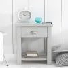 Baths Mark Harris Furniture Sandringham Grey Nightstand