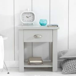 Baths Mark Harris Furniture Sandringham Grey Nightstand
