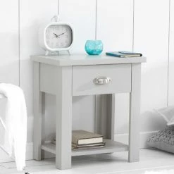 Baths Mark Harris Furniture Sandringham Grey Nightstand