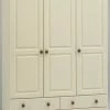 Baths Steens Richmond Cream And Pine 4 Draw + 3 Door Wardrobe
