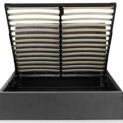 Julian Bowen Sanderson Diamond Quilted Velvet Ottoman Bed