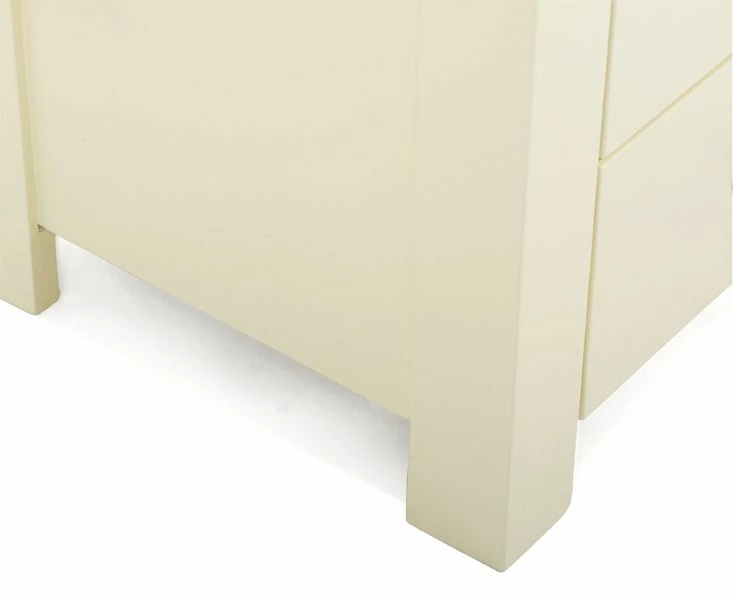 Baths Mark Harris Furniture Sandringham Oak And Cream 3 Draw Bed Side Table