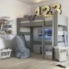 Steens Furniture For Kids Steens Memphis Grey High Sleeper High Sleepers
