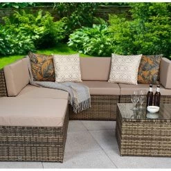 Signature Weave Stella Corner Sofa Set