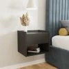 GFW Harmony Wall Mounted Pair Of Bedside Tables Baths