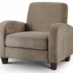 Julian Bowen Vivo Chair Mink Chenille