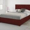 Better Bed Company Better Henley Red Fabric Ottoman Bed Beds